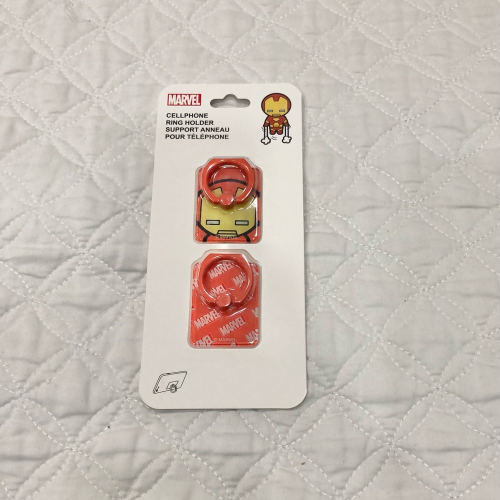 MARVEL IRON MAN CELLPHONE RING HOLDER
